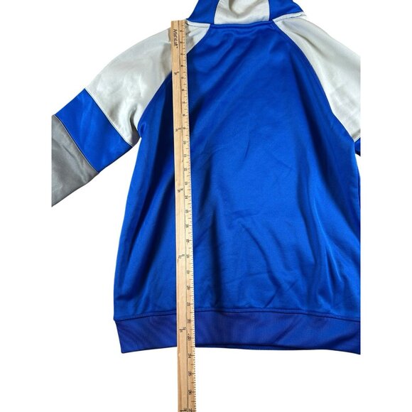 LA Rams NFL Team Apparel Youth Hoodie Sz L 14/16 Blue Gray Los Angeles RAMS - Picture 6 of 7